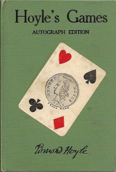 Hoyle's Games - Autograph Edition by the McClure Company - 1907 book cover