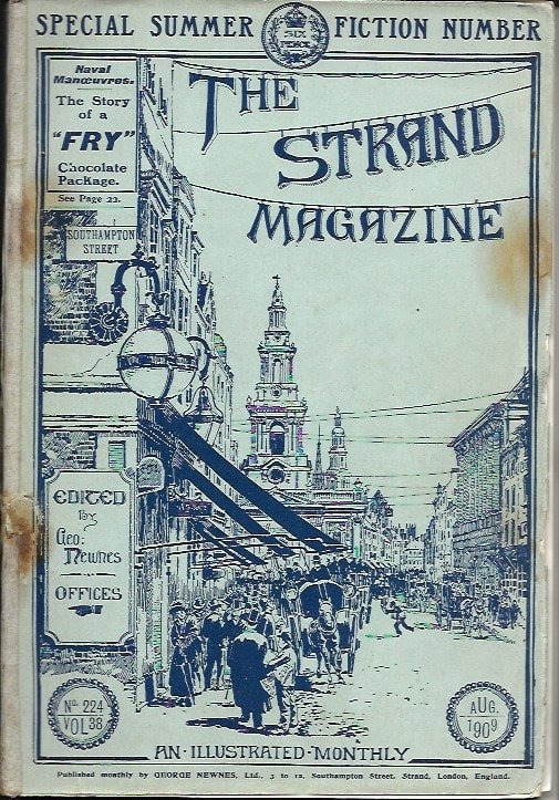 The Strand Magazine: An Illustrated Monthly - cover august edition