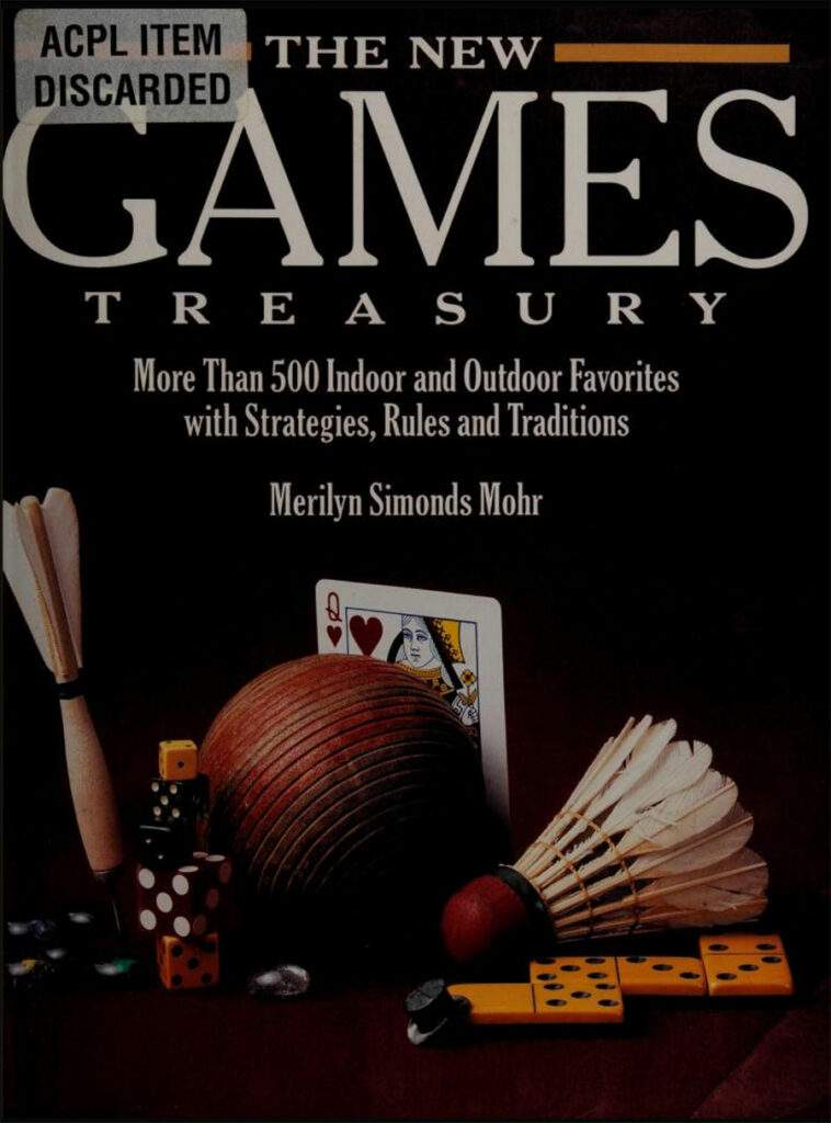 The New Games Treasury by Merilyn Simonds Mohr - 1997 book cover