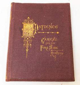 Book 1870 Patience Games for the fireside cover