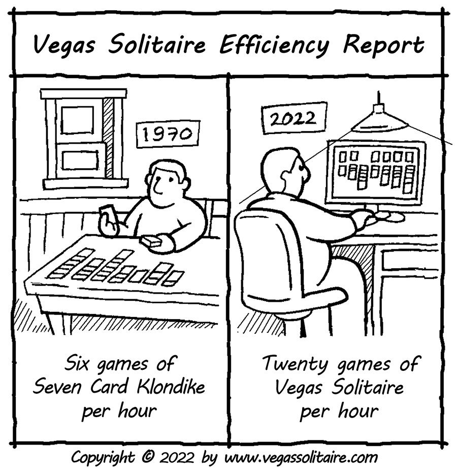Cartoon Vegas Solitaire