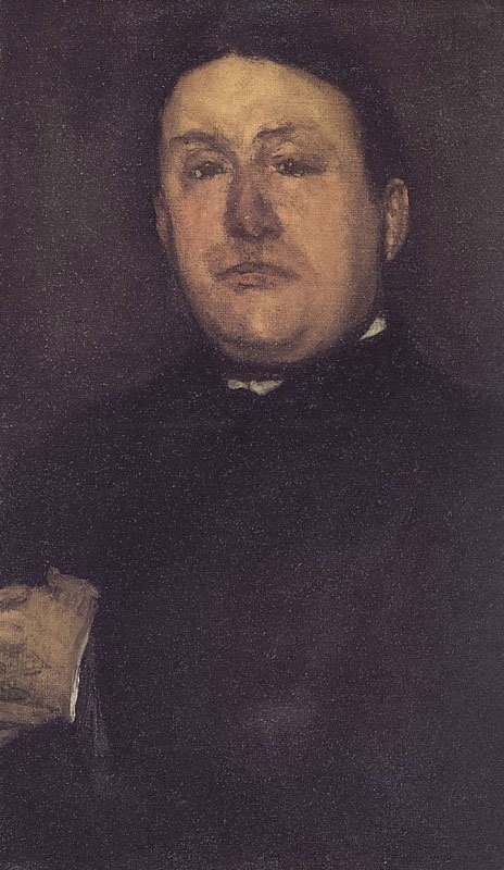 image of Painting Richard Canfield by James McNeil Whistler
