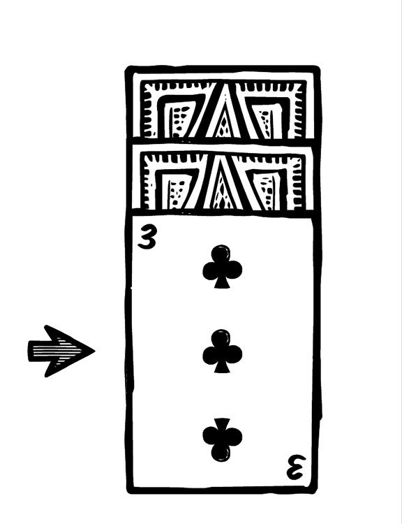 Open Card example layout Solitaire