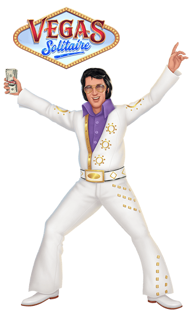 Vegas Solitaire Banner Elvis