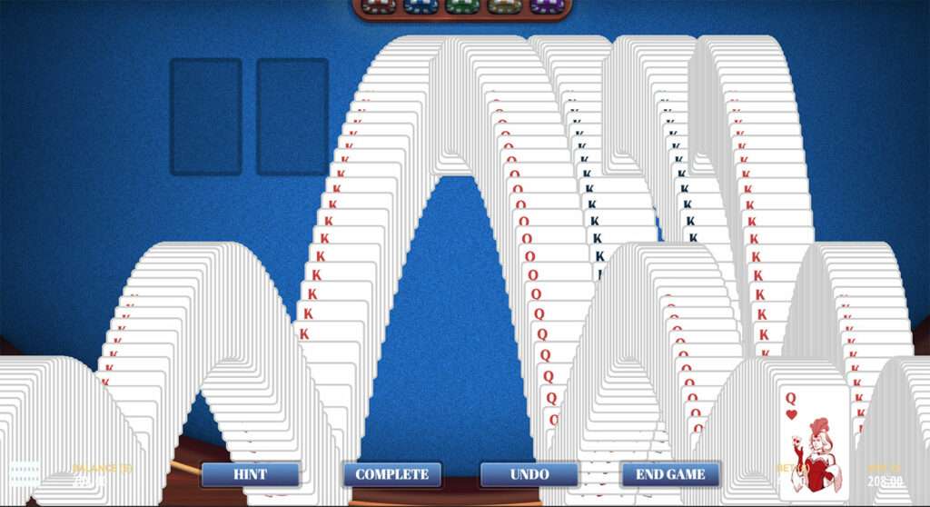 Winning Animation Vegas Solitaire